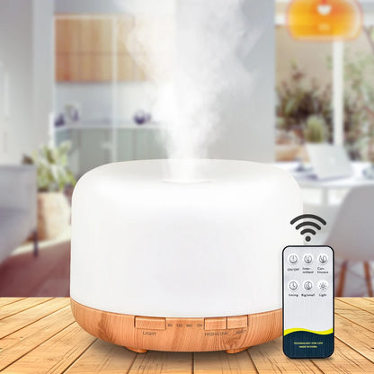 Aroma Glow Diffuser with LED Lights