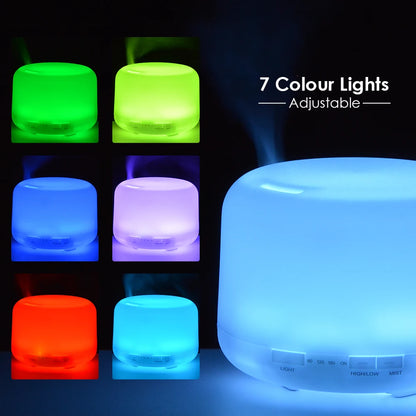 Aroma Glow Diffuser with LED Lights